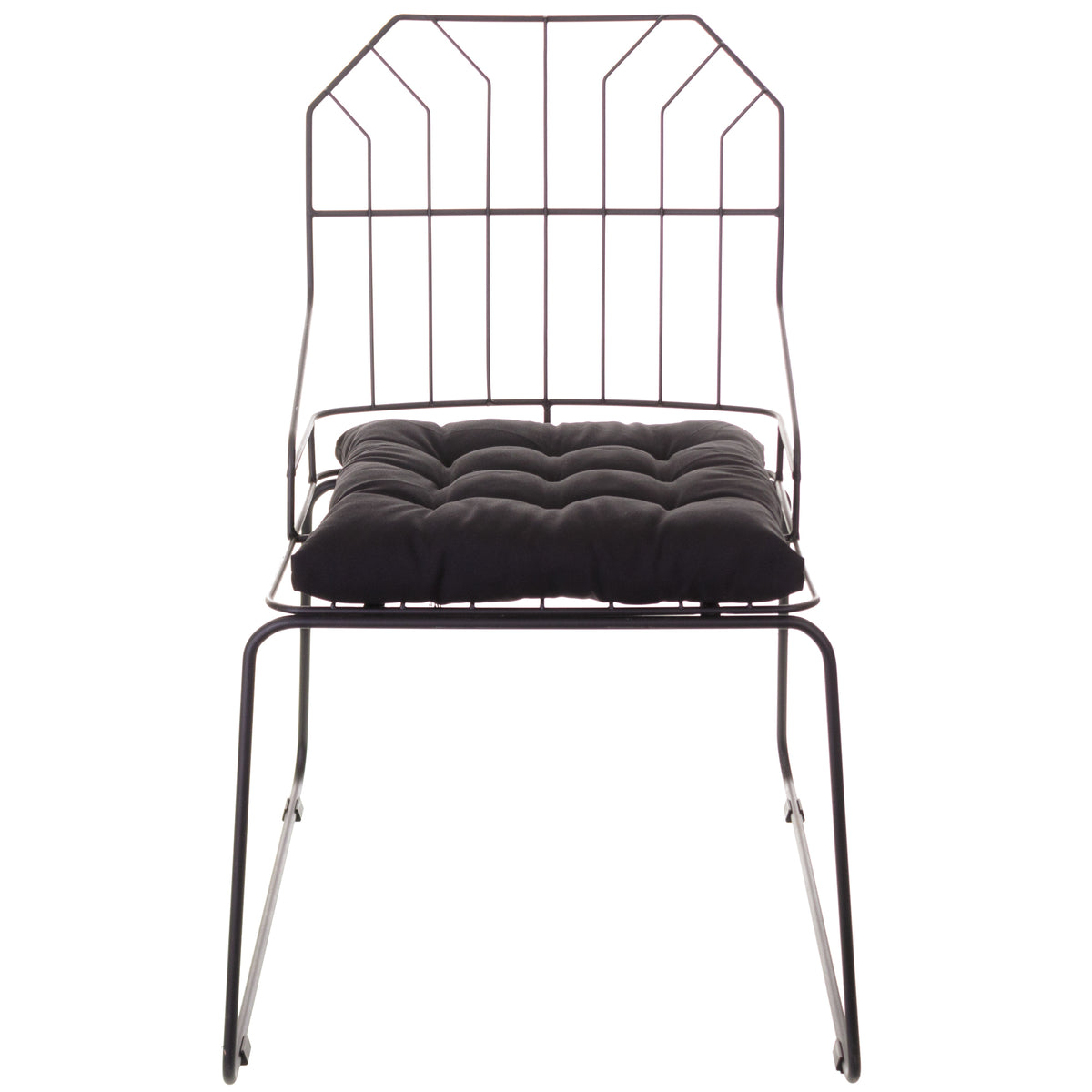 Cadeira de Jantar Top Design Industrial Aço Aramado Jovi