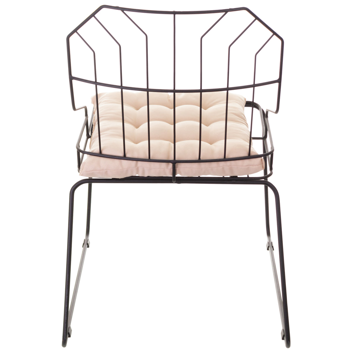 Cadeira de Jantar Top Design Industrial Aço Aramado Jovi