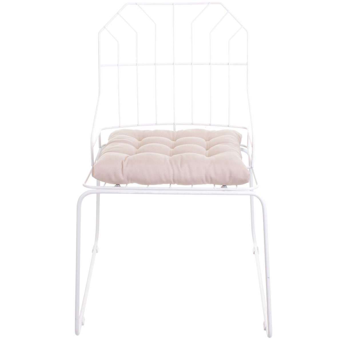 Cadeira de Jantar Top Design Industrial Aço Aramado Jovi