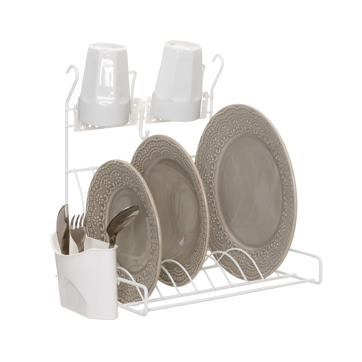Escorredor de pratos aramado para parede - Linha Cook Premium - Não acompanha barra