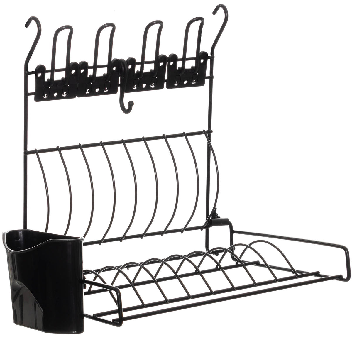 Escorredor de pratos aramado para parede - Linha Cook Premium - Não acompanha barra