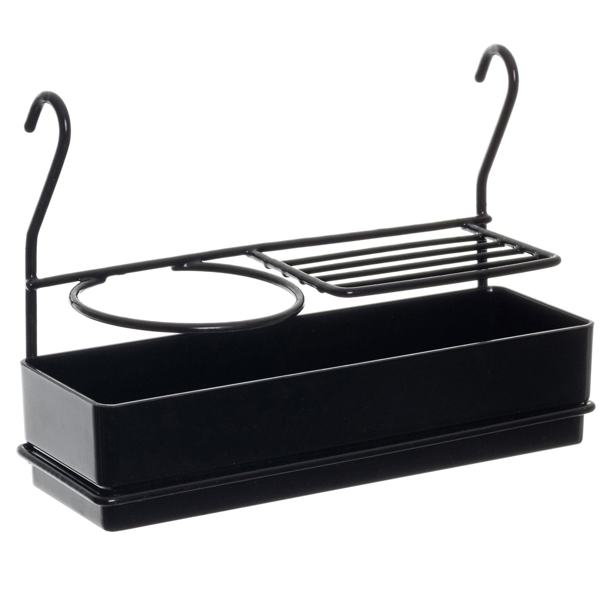 Porta detergente e esponja para parede - Linha Cook Premium - Não acompanha barra