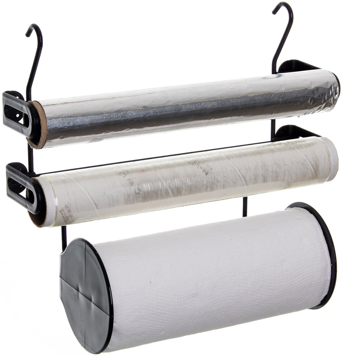 Porta rolos triplo para parede - Linha Cook Premium - Não acompanha Barra