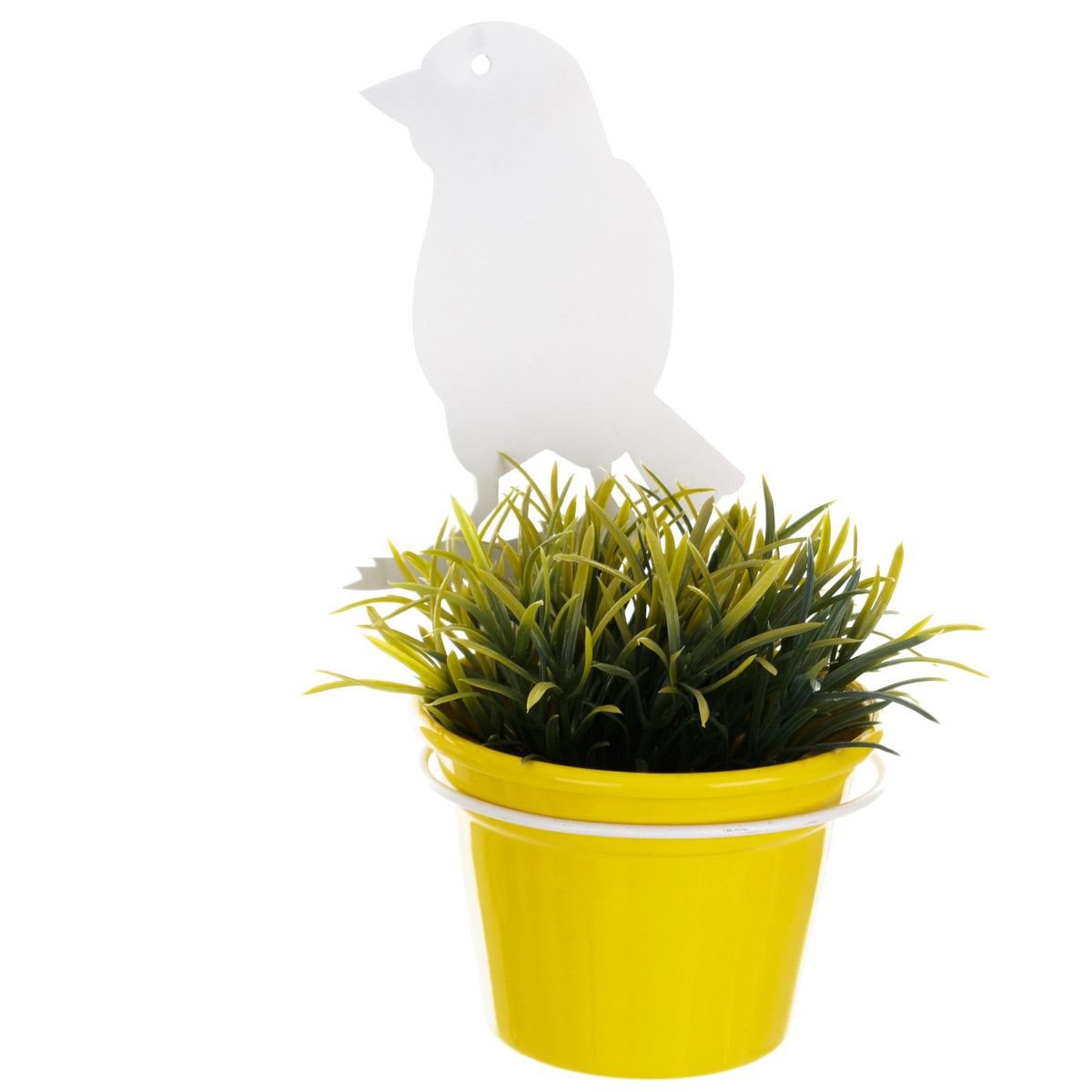 Suporte para Planta de Parede Passarinho – Porta Vaso Decorativo em Aço para Jardim, Varanda e Área Gourmet