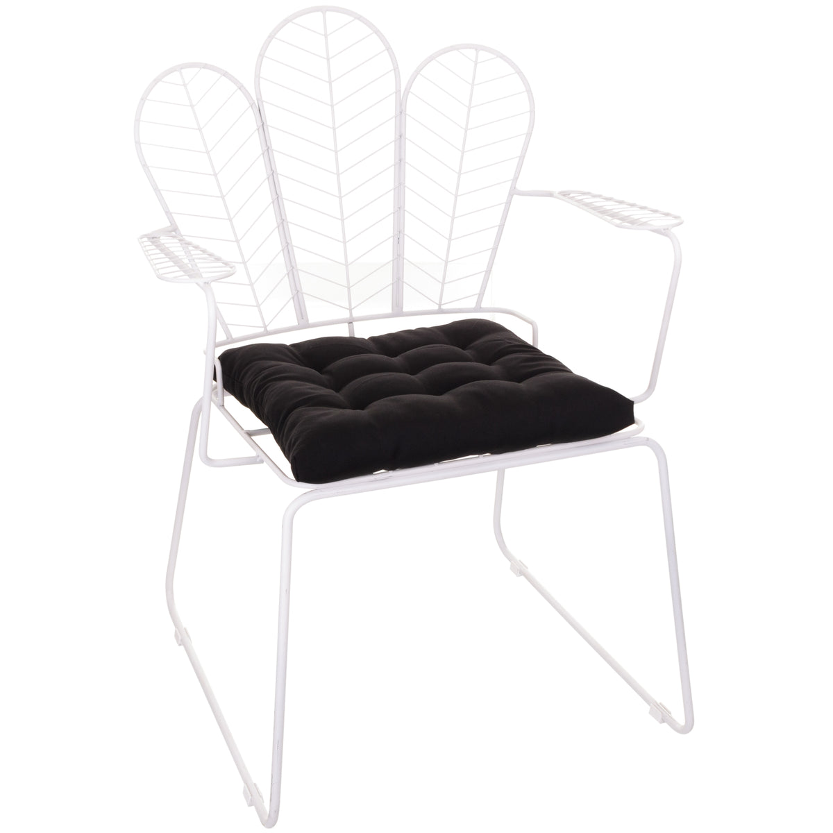 Cadeira de Jantar Design Industrial Aço Aramado Tree