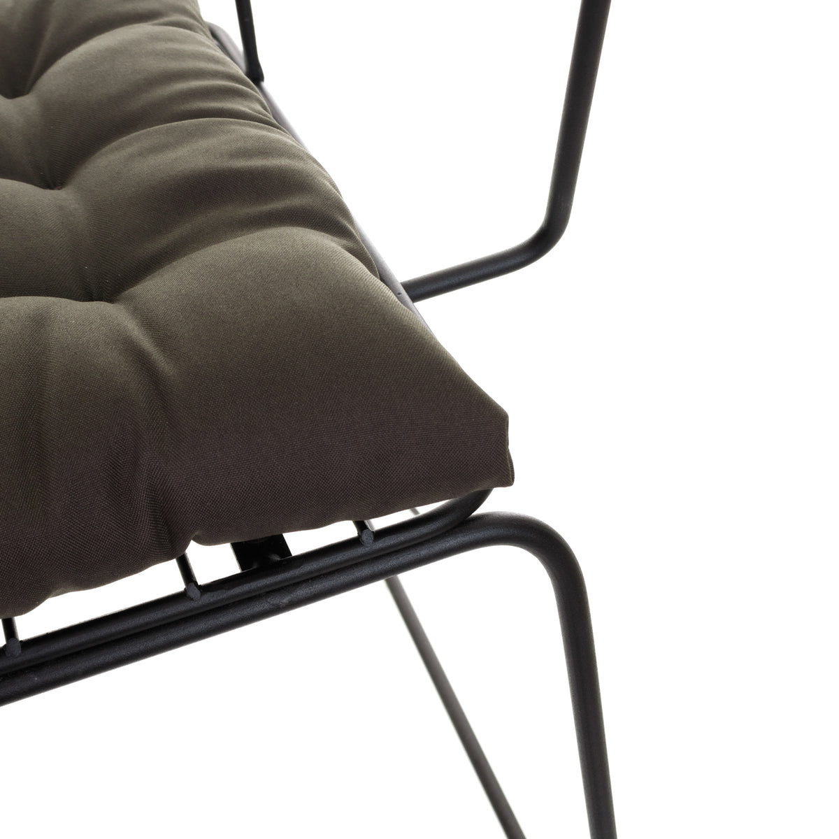 Cadeira de Jantar Design Industrial Aço Aramado Tree