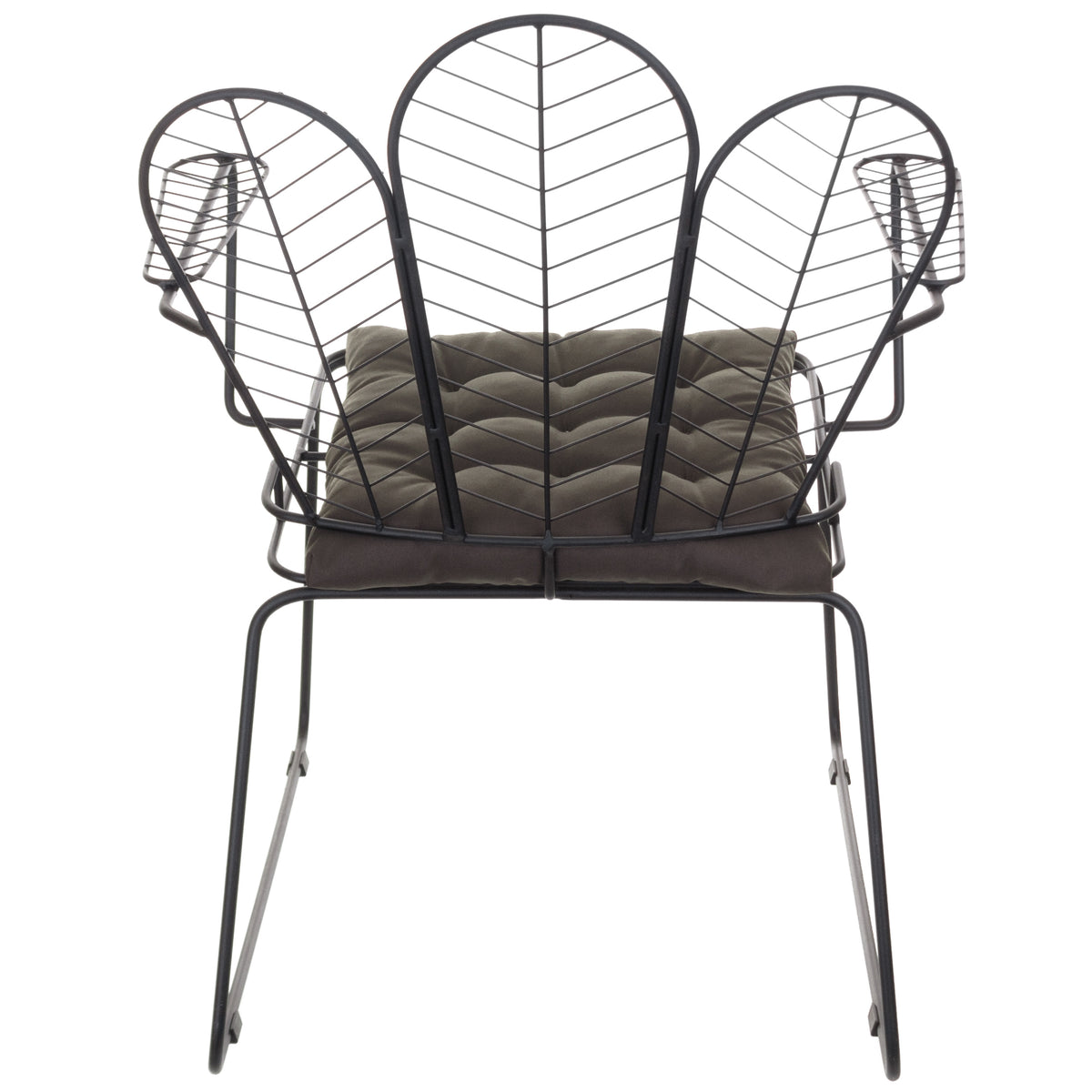 Cadeira de Jantar Design Industrial Aço Aramado Tree
