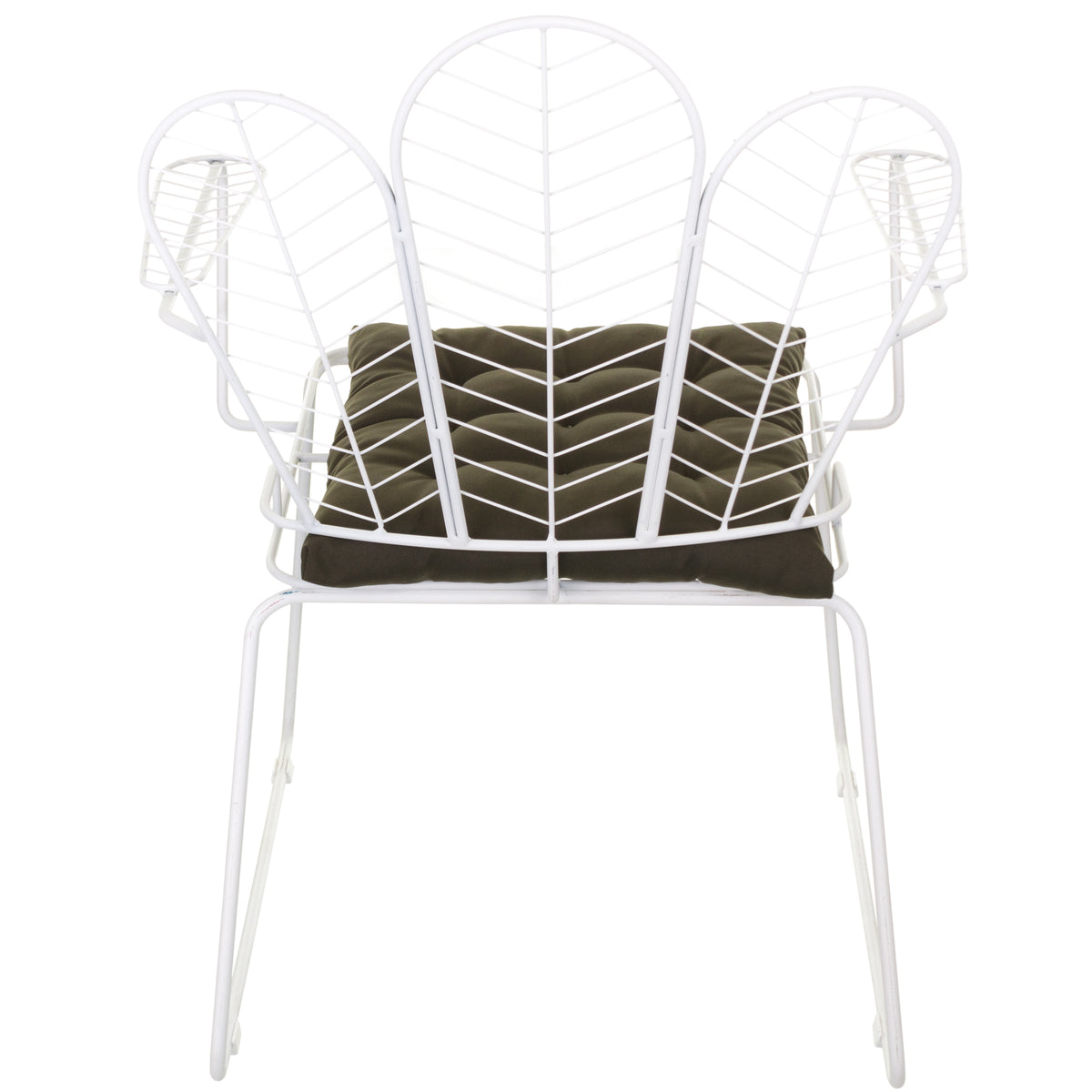 Cadeira de Jantar Design Industrial Aço Aramado Tree