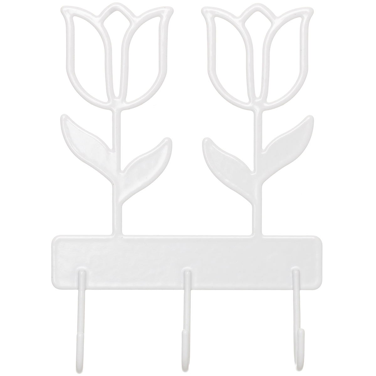 Gancho de parede aramado Flor