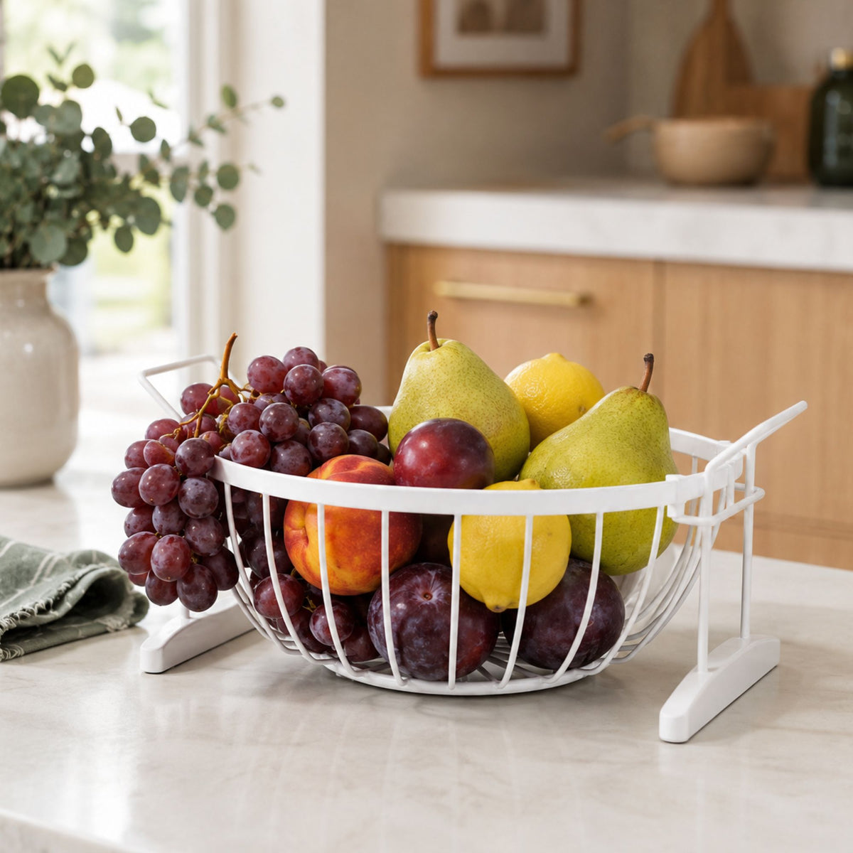 Fruteira Redonda Aramada de Mesa