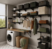 Armário Multiuso Parede Aramado Lavanderia Garagem kit 25