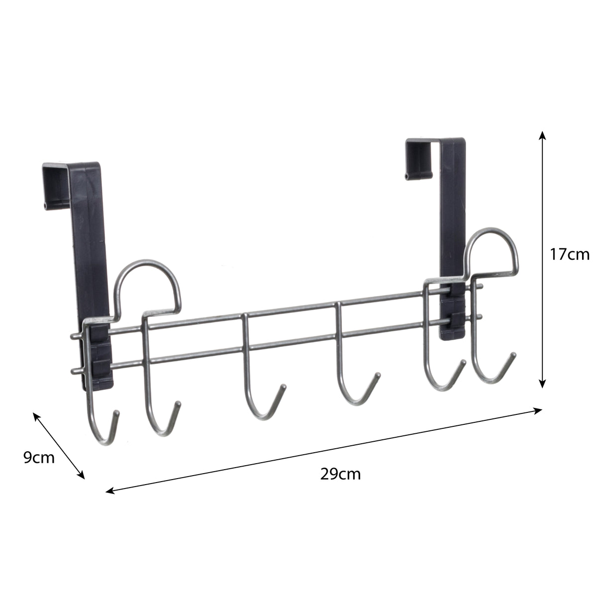 Suporte para vassouras e rodo para porta ou parede