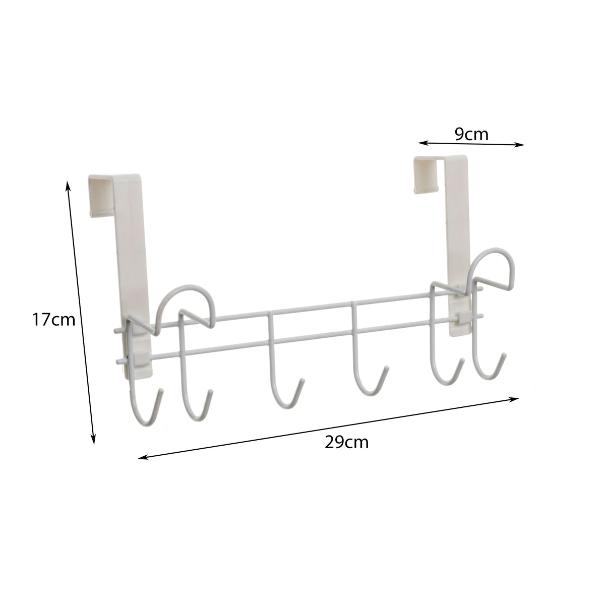 Suporte para vassouras e rodo para porta ou parede