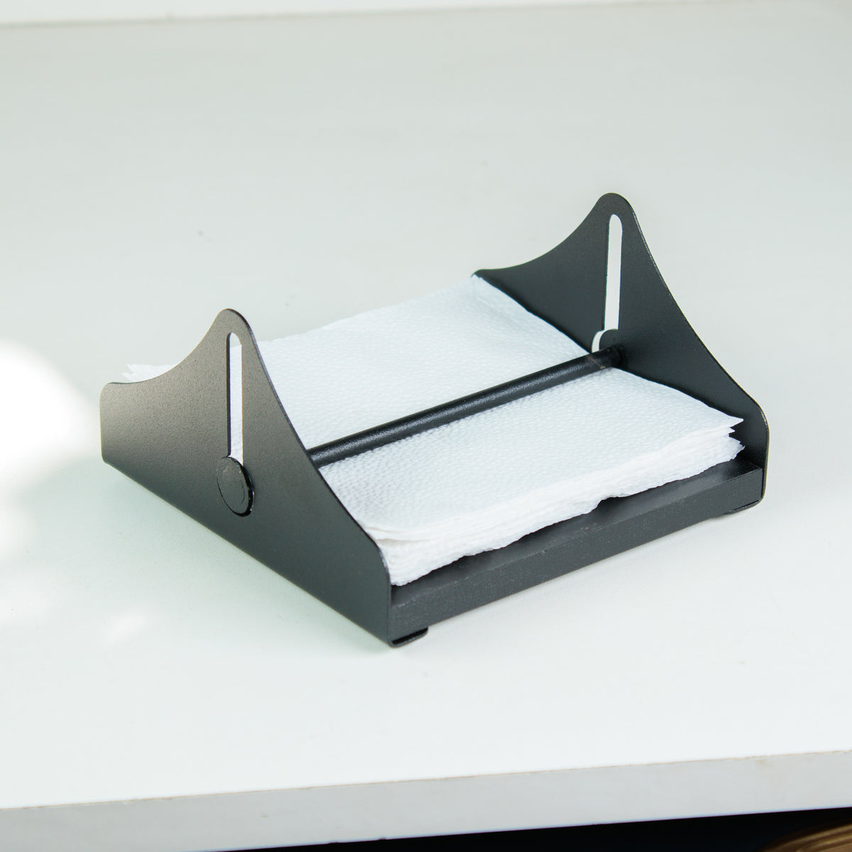 Porta-Guardanapos de Mesa com Haste Organizadora Aramado