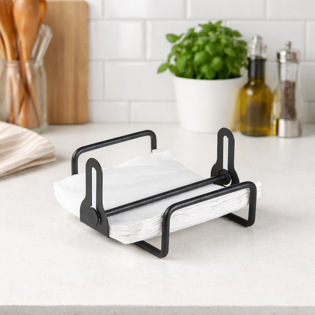 Porta-Guardanapos de Mesa com Haste Ajustável