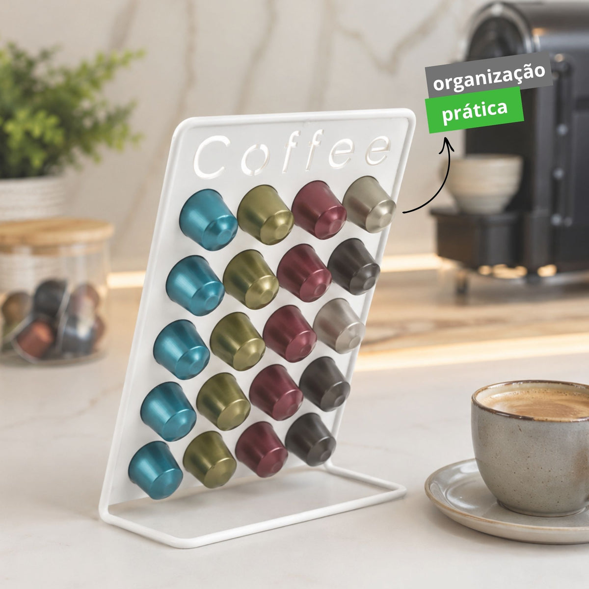 Porta Cápsulas De Café Only Nespresso Aramado