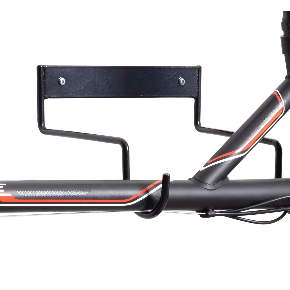 Suporte horizontal para bicicleta aramado