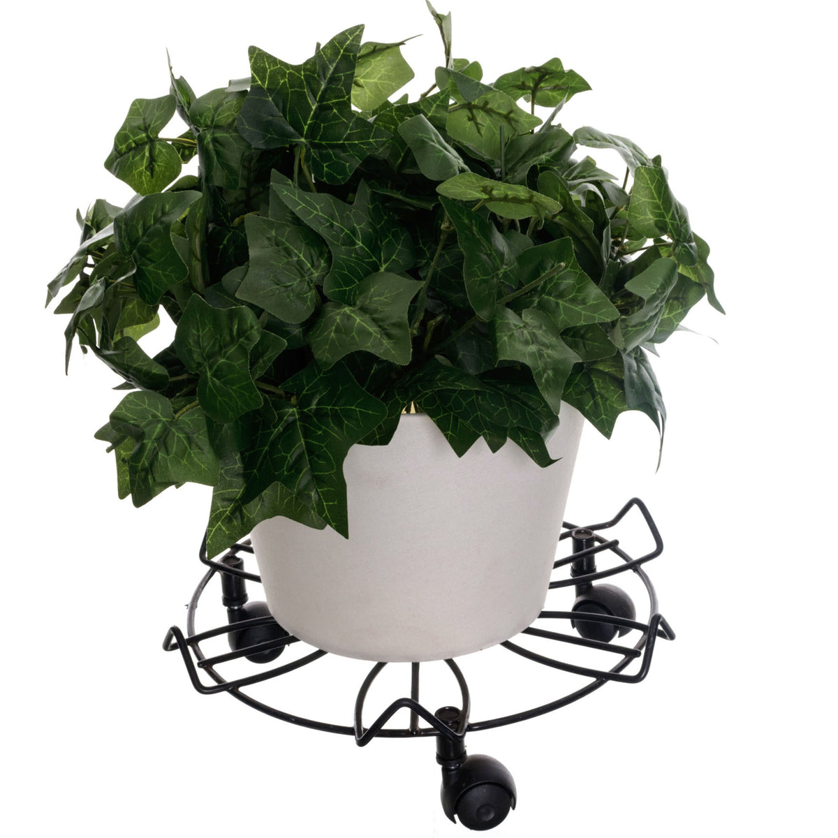 Suporte para vasos pequenos com rodas