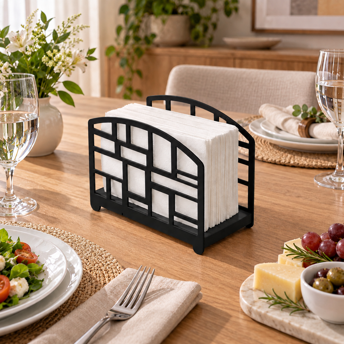 Porta Guardanapos Grande Decorativo para Mesa