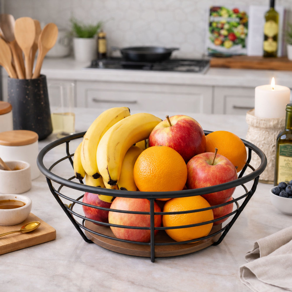 Fruteira de Mesa Organizadora Only Aramado
