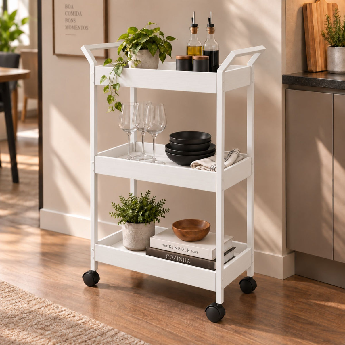 Carrinho Organizador Multiuso Loft