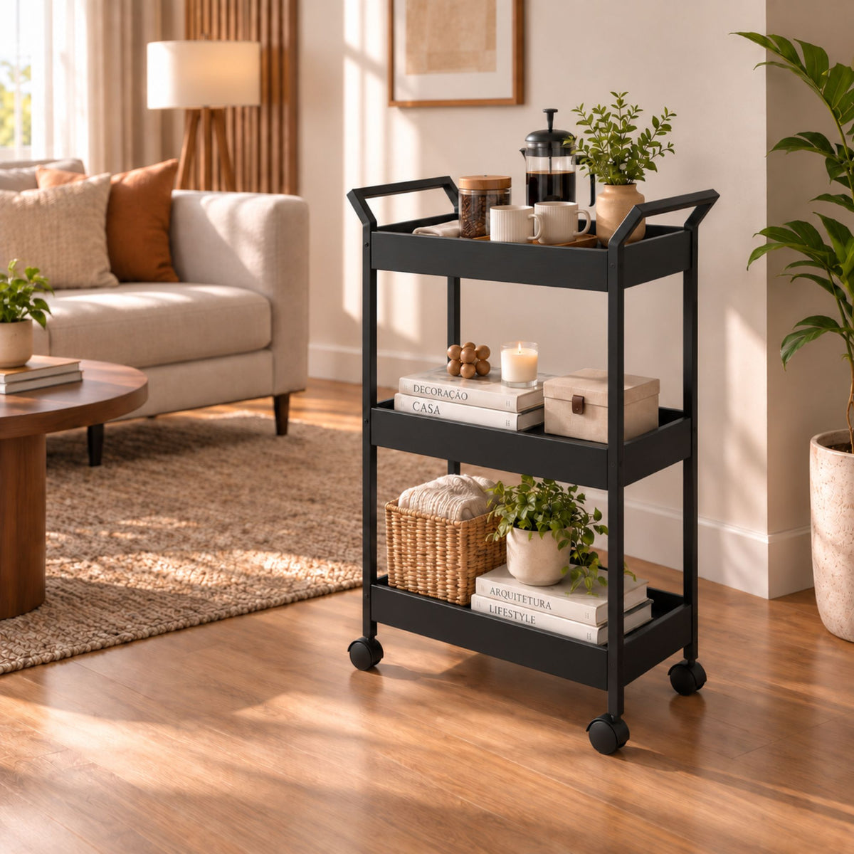 Carrinho Organizador Multiuso Loft